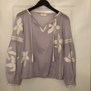 Tory Burch Embroidered Blouse